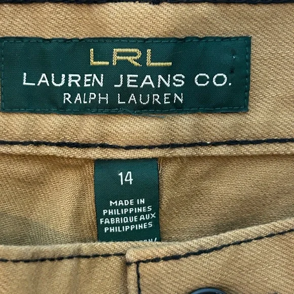 Ralph Lauren LRL Khaki Straight-Leg Pants - Picture 3 of 5